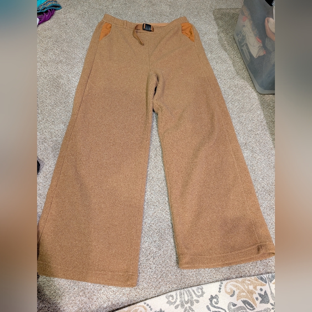Wide Leg Women's Pants in Brown